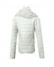 KingSo-Women-Ladies-Winter-Long-Sleeve-Faux-Fur-Collar-Short-Down-Coat-Jacket-Outwear-White-10-12US-MTag-XL-0-1