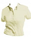 Kustom-Kit-Ladies-Corporate-Oxford-Short-Sleeve-Shirt-20-Charcoal-0-0