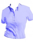 Kustom-Kit-Ladies-Corporate-Oxford-Short-Sleeve-Shirt-20-Charcoal-0-1