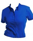Kustom-Kit-Ladies-Corporate-Oxford-Short-Sleeve-Shirt-20-Charcoal-0-5