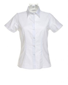 Kustom-Kit-Womens-Workwear-Oxford-Short-Sleeve-Blouse-0