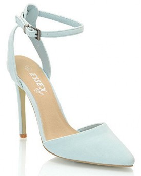 LADIES-ANKLE-STRAP-POINTED-HEELS-WOMENS-PARTY-PROM-BRIDAL-STILETTO-COURT-SHOES-3-4-5-6-7-8-UK-5-EU-38-US-7-LIGHT-BLUE-FAUX-SUEDE-0