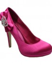 LADIES-WOMENS-BOW-DIAMANTE-HIGH-HEEL-COURT-SHOES-EVENING-PARTY-PROM-SHOES-SIZE-0-0