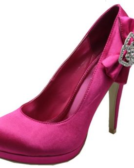 LADIES-WOMENS-BOW-DIAMANTE-HIGH-HEEL-COURT-SHOES-EVENING-PARTY-PROM-SHOES-SIZE-0