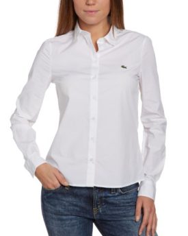 Lacoste-Women-Long-regular-Blouse-White-Wei-001-14-0