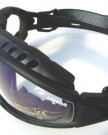 Ladgecom-Clear-Lens-Black-Frame-Cycling-Running-Glasses-Goggles-0-2