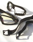 Ladgecom-Clear-Lens-Black-Frame-Cycling-Running-Glasses-Goggles-0-3