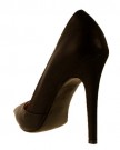 Ladies-BEBO-Black-Leather-Look-Cut-Out-Side-Pointed-Toe-Stiletto-Heel-Court-Shoes-6-0-0