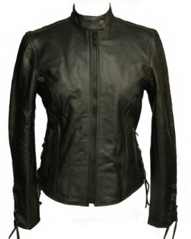 Ladies-Black-100-Genuine-Real-Leather-Motorcycle-Womens-Motorbike-Armoured-Cowhide-Biker-Jacket-Coat-by-Skintan-Brand-New-Size-12-Medium-M-0