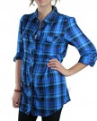 Ladies-Checked-Shirts-in-Blue-Purple-or-Grey-Womens-Sizes-8-18-eu36-blue-0