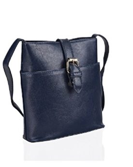 Ladies-Dark-Blue-Faux-Leather-Cross-Body-Handbag-0