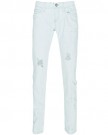 Ladies-Distressed-Ripped-Pale-Blue-Straight-Leg-Low-Rise-Denim-Jeans-0-0