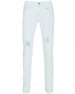 Ladies-Distressed-Ripped-Pale-Blue-Straight-Leg-Low-Rise-Denim-Jeans-0