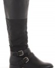 Ladies-Flat-Winter-Biker-Style-Low-Heel-Fur-Lined-Calf-High-Leg-Knee-Boots-Size-with-shoeFashionista-Boutique-bag-0-0