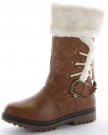 Ladies-Flat-Winter-Fur-Quilted-Snow-Low-Heel-Calf-High-Leg-Knee-Boots-Size-New-with-shoeFashionista-Boutique-bag-0-12