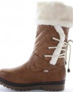 Ladies-Flat-Winter-Fur-Quilted-Snow-Low-Heel-Calf-High-Leg-Knee-Boots-Size-New-with-shoeFashionista-Boutique-bag-0-13