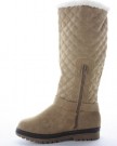 Ladies-Flat-Winter-Fur-Quilted-Snow-Low-Heel-Calf-High-Leg-Knee-Boots-Size-New-with-shoeFashionista-Boutique-bag-0-8