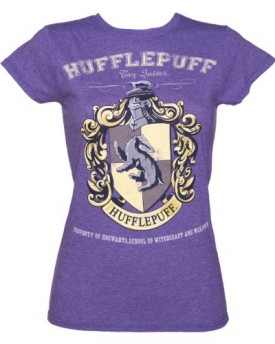 Ladies-Heather-Purple-Harry-Potter-Hufflepuff-Team-Quidditch-T-Shirt-0