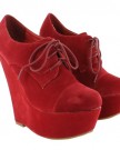 Ladies-High-Heel-Wedge-Platform-Sandals-Lace-Up-Ankle-Boots-Womens-Fashion-Sexy-Gorgeous-Celebrity-Girls-Shoes-Red-Size-UK-6-0-2