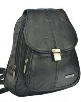 Ladies-Medium-Sized-Genuine-Leather-Backpack-with-Handle-0