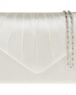 Ladies-Pleated-Satin-Envelope-Evening-Clutch-Bag-Handbag-Bridal-Prom-8-colours-complete-with-shoulder-chain-exclusive-to-Accessorize-me-IVORY-0