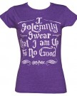 Ladies-Purple-Harry-Potter-I-Solemnly-Swear-Mischief-Managed-T-Shirt-0-0