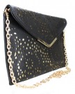 Ladies-Stylish-Large-Flat-Envelope-Evening-Clutch-Bag-with-Laser-Cut-Out-Detail-Black-0-0