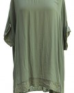 Ladies-Womens-Italian-Lagenlook-Quirky-Sequin-Trim-Viscose-Batwing-Loose-Baggy-Tunic-Top-Blouse-One-Size-One-Size-Khaki-0