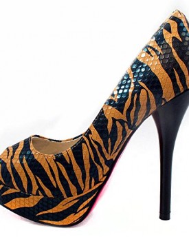 Ladies-Womens-Stiletto-High-Heels-Zebra-Party-Prom-Bridal-Party-Peep-Toes-Shoes-Fashion-5188-Shoes-SIZE-KhakiBlack-Happy-Bargains-Ltd-UK-5-EU-38-0