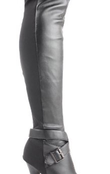 Ladies-Womens-Winter-Over-the-Knee-Platform-Heel-Thigh-High-Stretch-Boots-Size-3-8-New-0