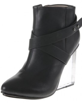 Ladies-Womesn-Sexy-Ankle-Boots-Acrylic-High-Heels-Shoes-Black-HB-8560-KA-UK-3-EU36-0