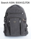Large-Brown-Unisex-Troop-London-Rucksack-Backpack-Bag-leather-trim-268BR-0-3