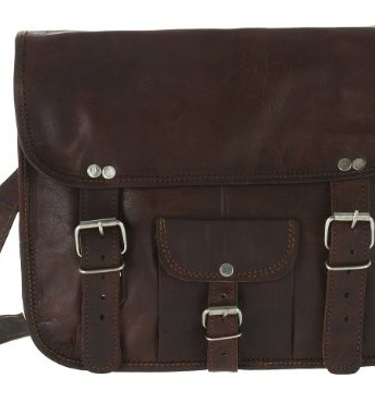 Leather-Satchel-Vintage-style-Handbag-by-Vida-Vida-fits-iPad-Cross-Body-Shoulder-Festival-Bag-Small-Size-0