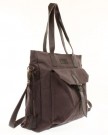 Leconi-women-handbag-shopper-vintage-shoulder-bag-canvas-real-cow-leather-used-look-dark-brown-LE0045-C-0-4