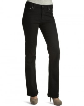 Lee-Womens-Marion-Boot-Cut-Jeans-Clean-Black-W28L31-0