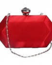 Leko-Satin-Hard-Case-Evening-Clutch-Bag-Designer-Diamonte-Clasp-Red-0
