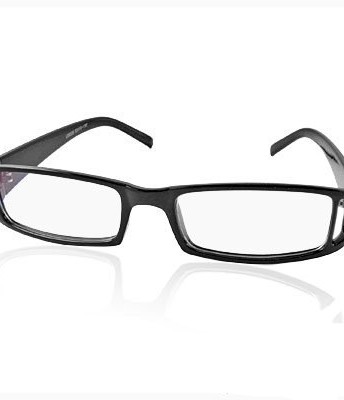 Lightweight-Black-Frame-Clear-Lens-Plano-Glasses-Unisex-0