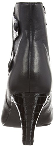 Lotus Womens Robin Boots 40128 Black Leather/Croc 4 UK, 37 EU - Image 3