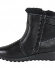 LoudLook-New-Womens-Ladies-Ankle-Fur-Snow-Buckle-High-Wedge-Heel-Boots-Shoes-Wedges-Size-3-8-UK-2-Colours-0-2
