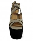 LoudLook-New-Womens-Ladies-Ankle-Straps-High-Block-Heel-Shoes-Chunky-Platform-Sandals-Size-5-0-1