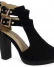 LoudLook-New-Womens-Ladies-Faux-Suede-Peeptoe-High-Block-Heel-Platform-Shoes-Sandals-Size-6-0-0