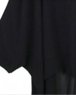 Luckshop2012-Womens-Batwing-Dolman-Sleeve-Chiffon-Shirt-Asym-Hem-Blouse-Loose-Tops-Color-Black-0-2
