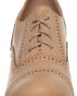 M1-Womens-Block-Heel-Brogue-Detail-Lace-Leather-up-Boots-Lined-Shoes-Taupe-0-0
