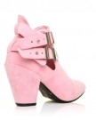 MARLEY-Baby-Pink-Faux-Suede-Block-High-Heel-Cut-Out-Shoe-Boots-Size-UK-4-EU-37-0-1