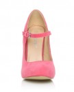 MISCHA-Coral-Faux-Suede-Stiletto-Very-High-Heel-Mary-Janes-Shoes-Size-UK-8-EU-41-0-3