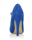 MISCHA-Electric-Blue-Faux-Suede-Stiletto-Very-High-Heel-Mary-Janes-Shoes-Size-UK-4-EU-37-0-2