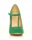 MISCHA-Green-Faux-Suede-Stiletto-Very-High-Heel-Mary-Janes-Shoes-Size-UK-6-EU-39-0-3