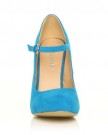 MISCHA-Turquoise-Faux-Suede-Stiletto-Very-High-Heel-Mary-Janes-Shoes-Size-UK-8-EU-41-0-3