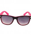 MLC-Eyewear-Wayfarer-Fashion-Sunglasses-351-Rubber-Coating-Black-with-Pink-Frame-Purple-Black-Lenses-for-Women-and-Men-0-0