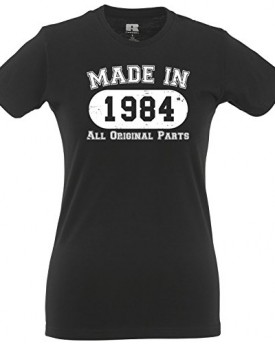 Made-In-1984-All-Original-Parts-30th-Birthday-T-Shirt-Gift-Nostalgic-Retro-Year-0